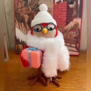 NWT Target Featherly Friends Bird Figurine with gift 2023 ~Ginger ~